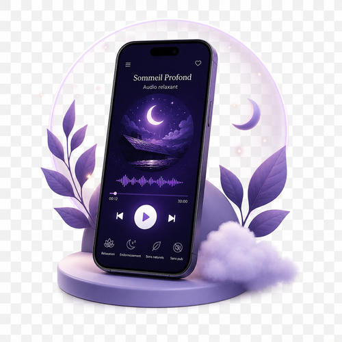 Audio sommeil profond et ambiance magique